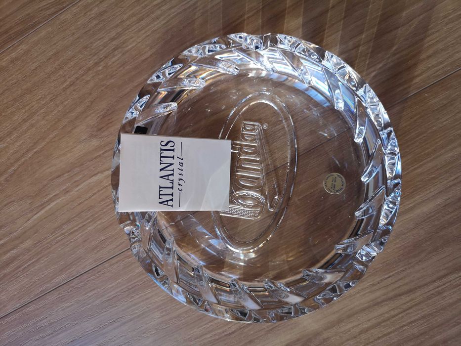 cinzeiro ATLANTIS com a publicidade BANDAG