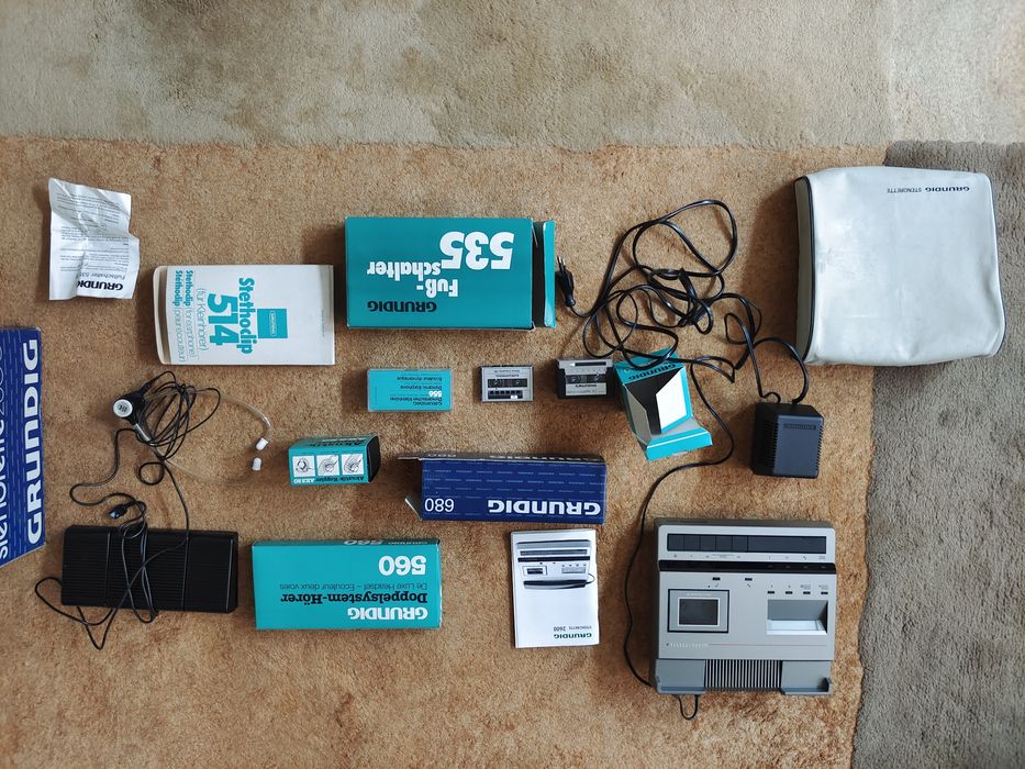 Dictafone Grundig Stenorette 2600