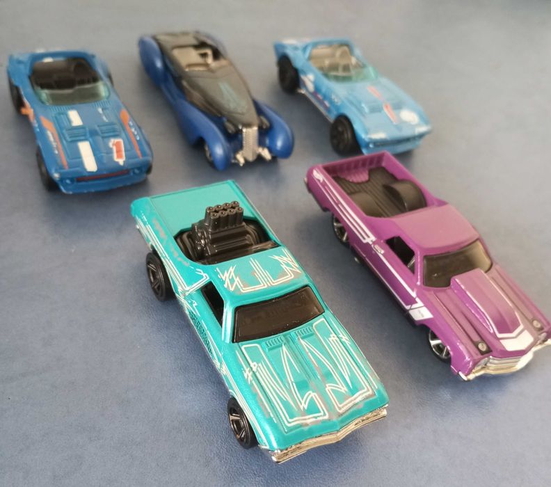Машинки Hot Wheels Mattel металлические GM 5 штук