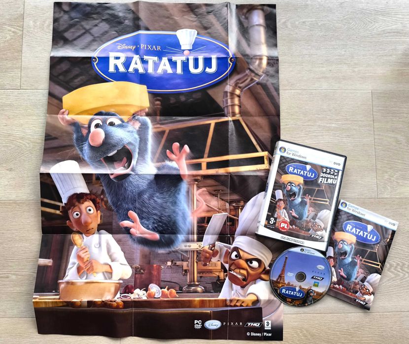 Ratatuj [PC] (POLSKA WERSJA - DUBBING) + Olbrzymi Plakat