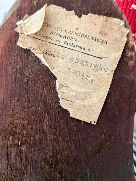 Płaskorzeźba abstrakcyjna 1984r