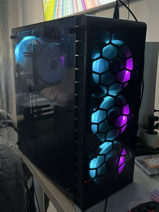 PC Gaming + Monitor Full HD 60Hz – GTX 1660 Super