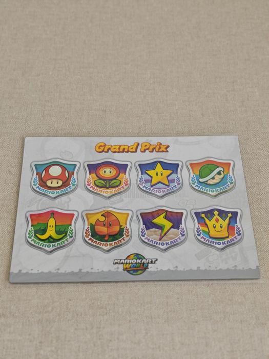 Conjunto de Autocolantes Mario Kart World My Nintendo – Novo