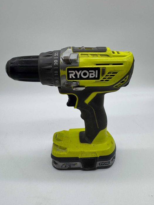 WKRĘTARKA RYOBI R18DD3 + 2X AKU 2.5AH + ładowarka db stan! od loombard