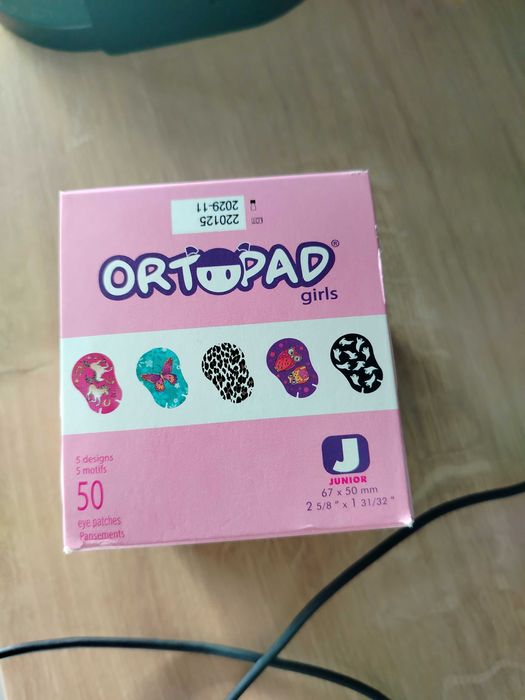 Plastry do korekcji zeza,Ortopad