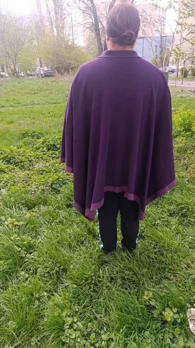 Пончо накидка шерсть Luisa Spagnoli