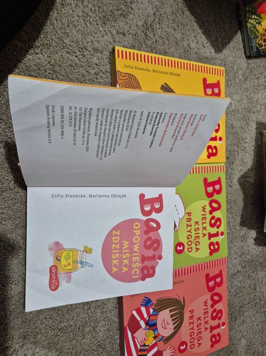 Basia Wielka księga przygod cz. 1, 2, 3