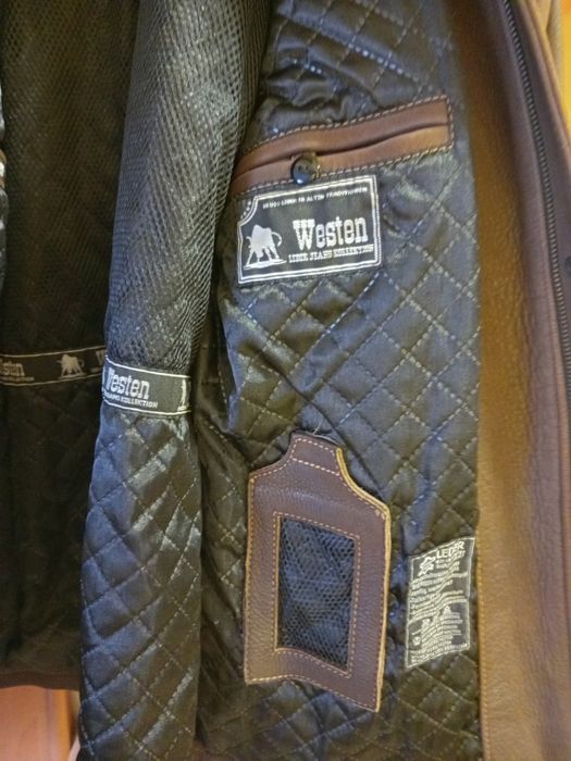 Куртка шкіряна чоловіча