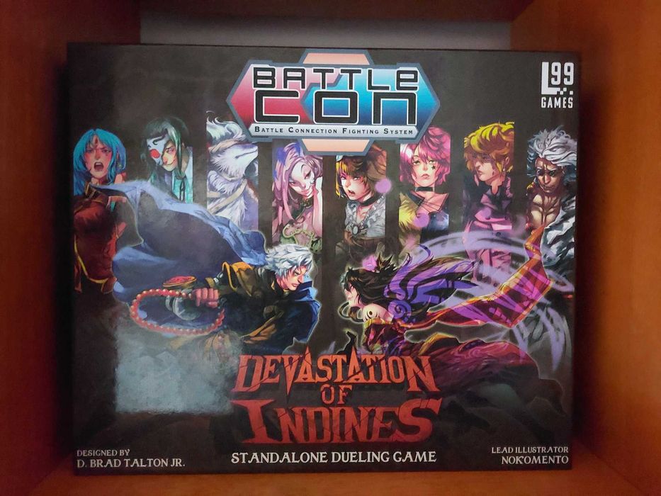 BattleCON: Devastation of Indines (Board Game, Jogo de Tabuleiro)