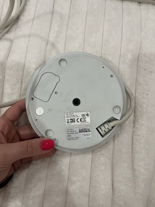 Câmara de vigilância Axis M5014 PTZ + PowerDsine 3001 PoE injector