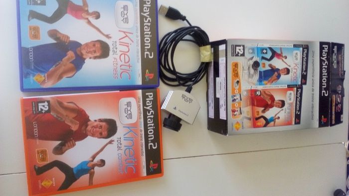 Camara para Play station2 e jogos