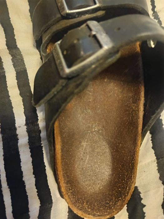 Chinelas birkenstock pretas