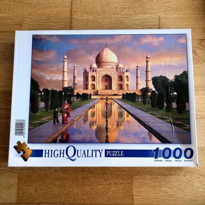 Puzzle 1000 peças High Quality - Taj Mahal