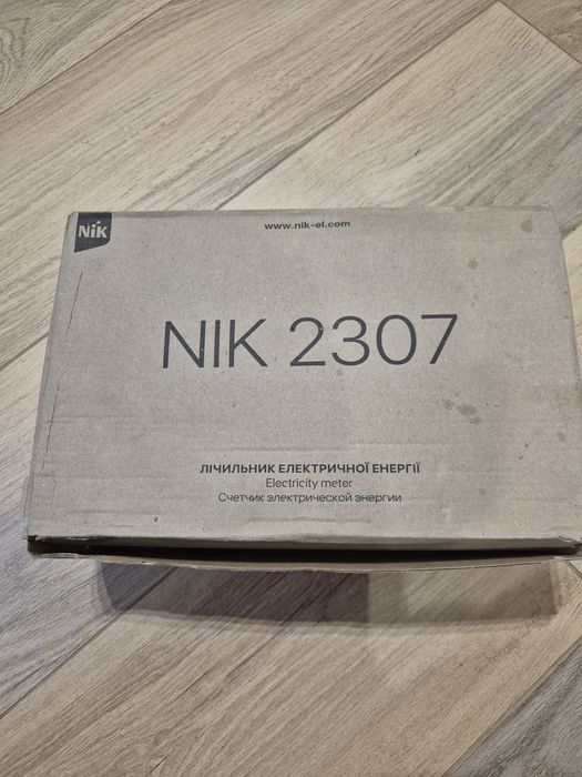 Лічильник трифазный NIK 2307 ARTT.1600.MC.22 5(10)A багатотарифний, GSM/GPRS, актив-реактив (А+/-, R-)