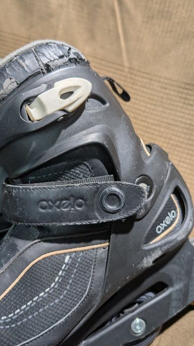 OXELO Inline Skates – Size 42.5 + Wrist Protectors + Carry Bag64354261636609124