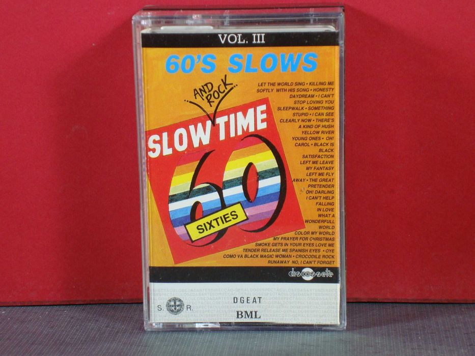 The Dreamers - 60's Slows "Slow & Rock Time" Vol.III / Cassete / Mint