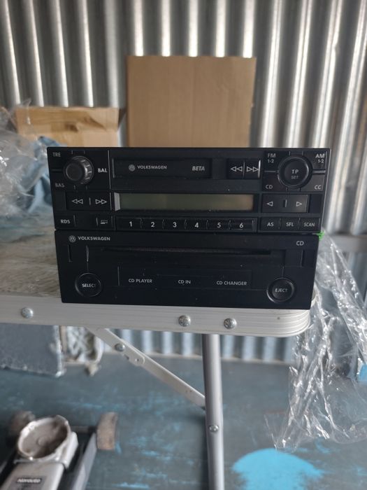 Radio e leitor CD golf 4