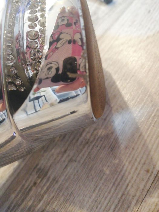 Sandały w kwiaty z cyrkoniami 36