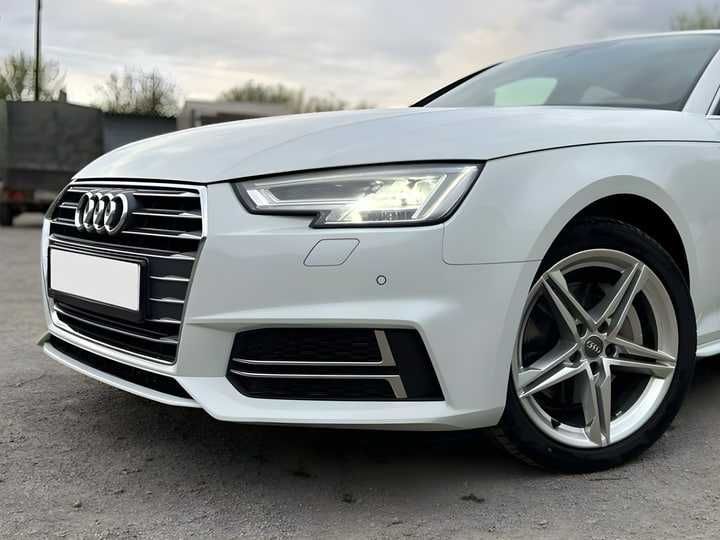 Передній бампер на AUDI A4 B9 2015-2019 р | стиль S-Line S4