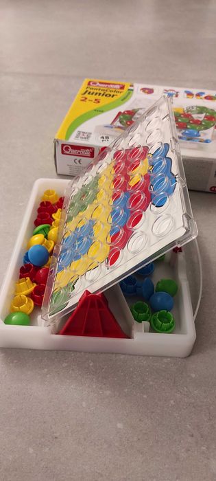 zabawka układanie Quercetti fanta color junior 2-5 lat
