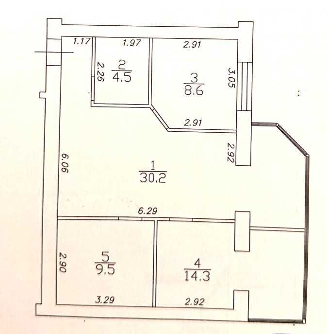 ЖК Симфонія, центр 5 хв до Любави