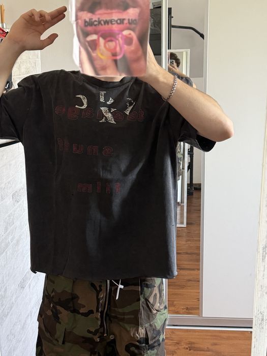 футболка ENFANTS Riches deprimes teenage snuff rick owens balenciaga maison margiela mm6
