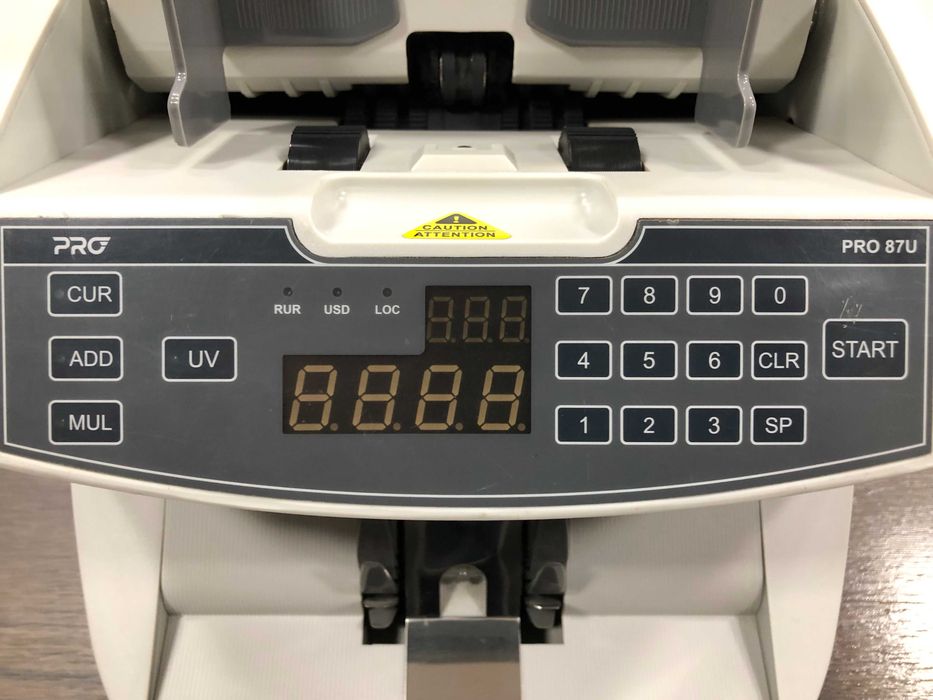 Счётчик банкнот PRO-87U лічильник банкнот PRO 87 машинка для денег счётная машинка пересчёт купюр