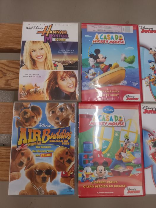 Lote 7€ DVD clássicos da Disney