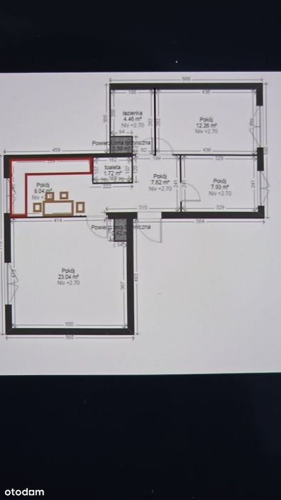 3 pokoje 66 m² garaż balkon winda