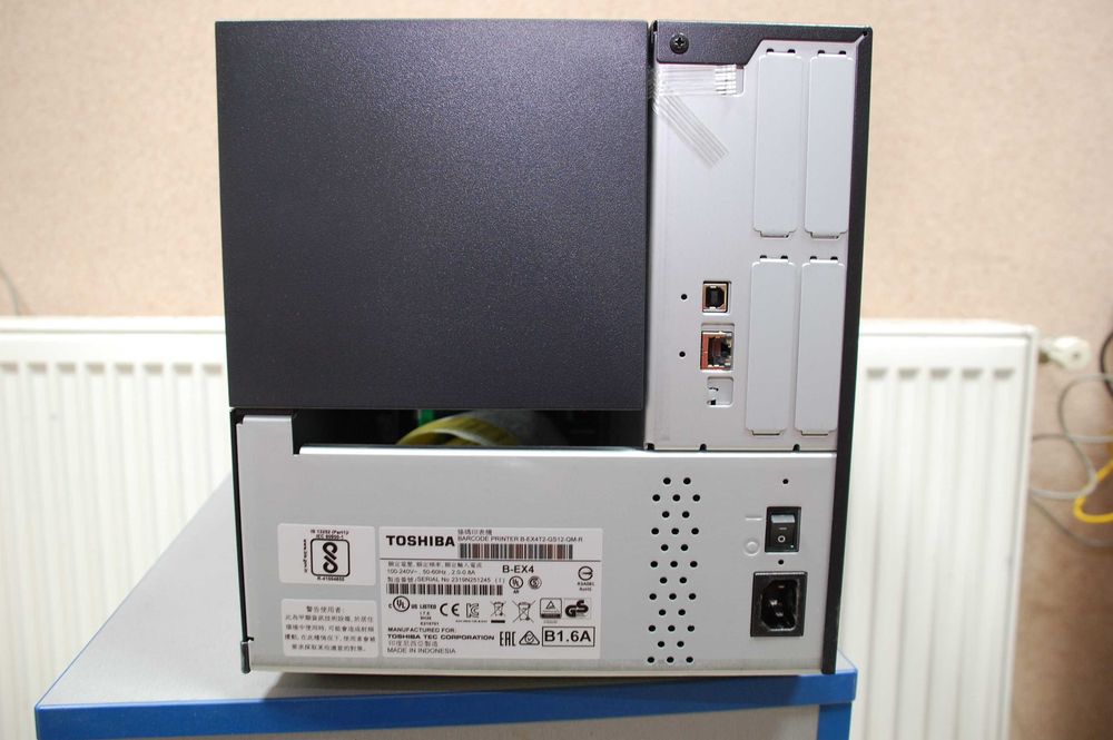 TOSHIBA B-EX4 промисловий принтер етикеток 305мм/с, Ethernet 101мм
