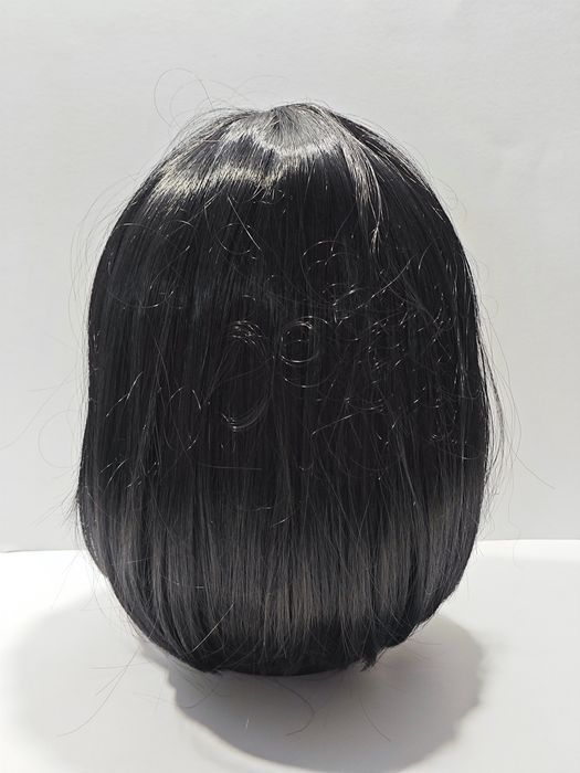 Mildiso Damska Peruka Czarny Bob Z Grzywką