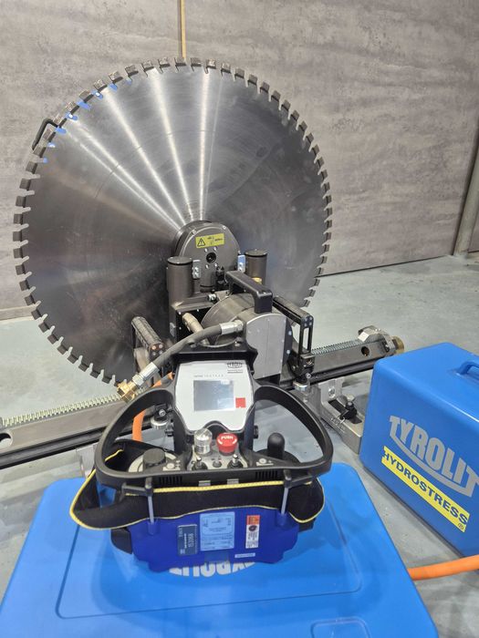 Przecinarka do ciecia betonu Tyrolit WSE 1621