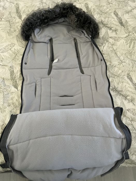 Śpiwór do wózka i mufka Maylily Grafit