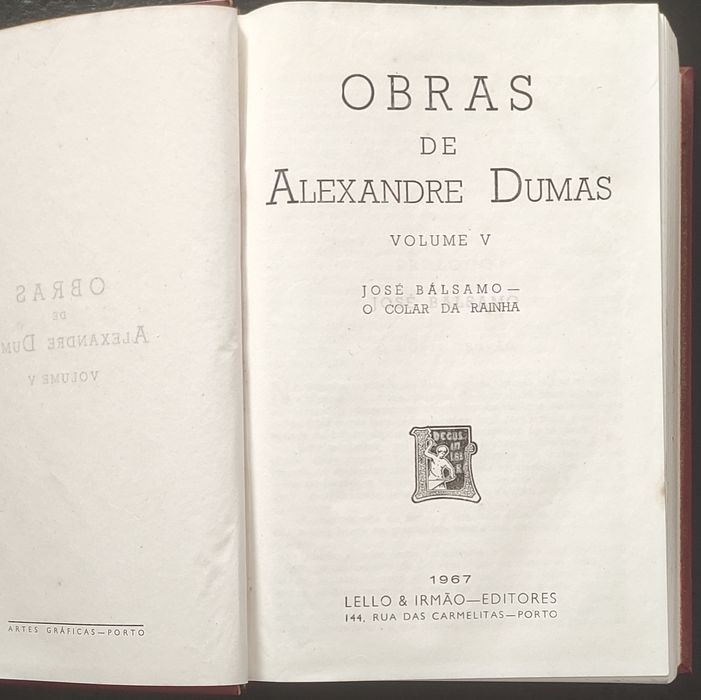 Obras de Alexandre Dumas (vols. VI, VII, VIIII)