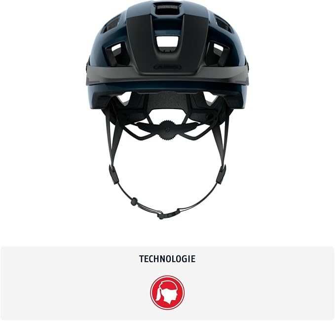 Capacete BTT ABUS MoTrip (Azul Escuro / Navy) – Novo