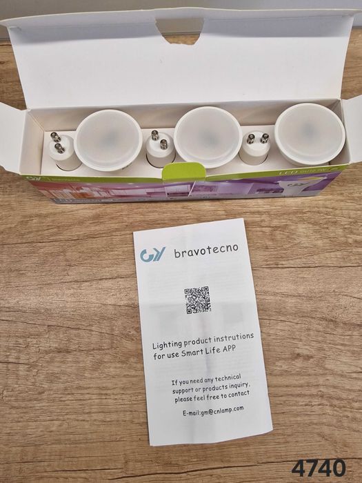 żarówki smart sufitowe nowe (4740-33)