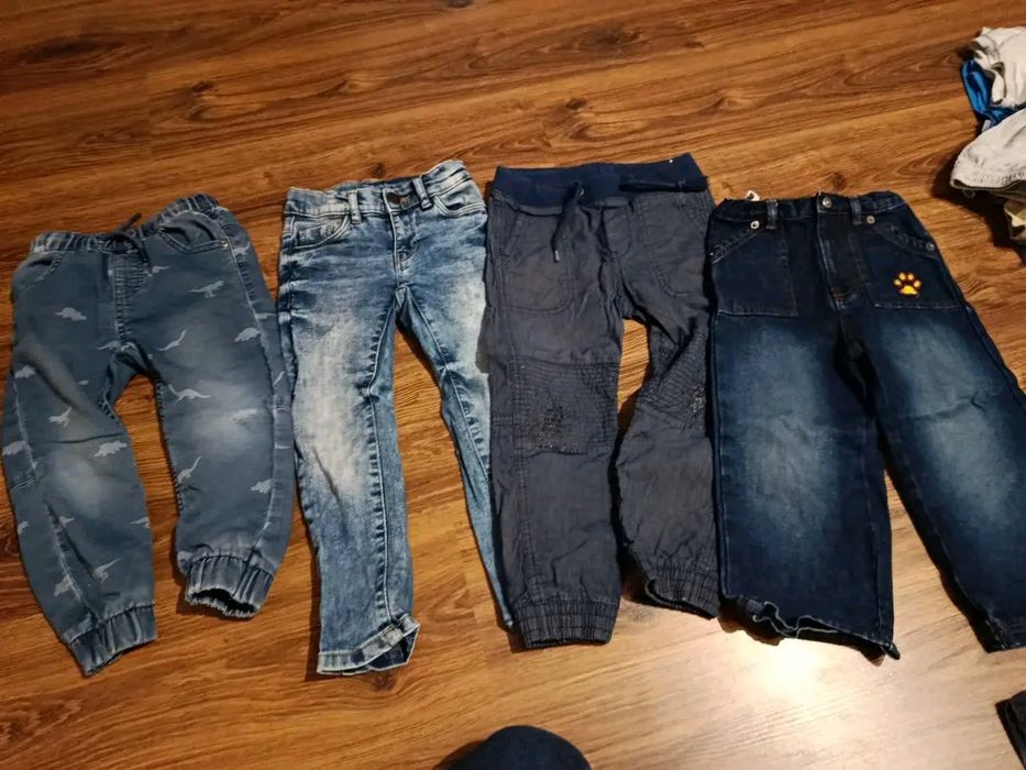 Spodnie 92-98 kilkanaście par
