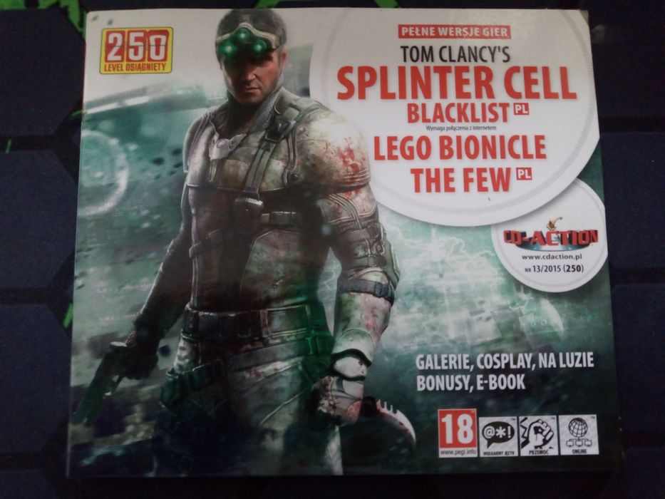 Gry CD-Action: Lego Bionicle, The Few, Splinter Cell: Blacklist