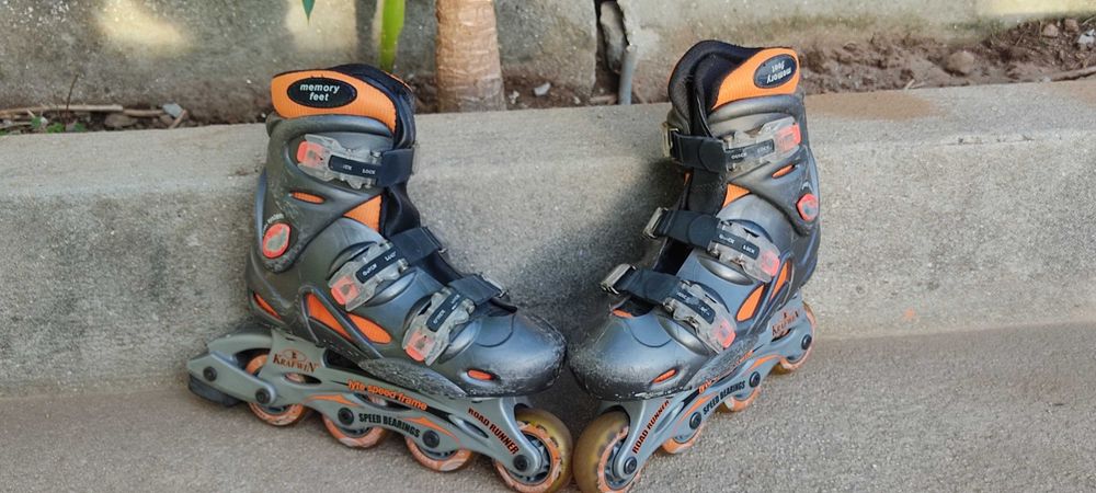 Patins em linha tamanho 36