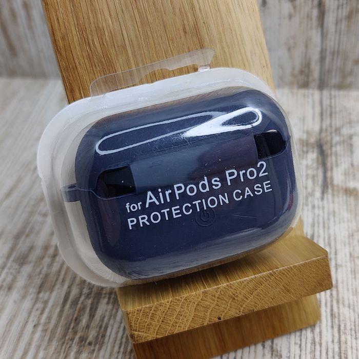 Чехол Silicone Case на AirPods Pro 2. Карабин. Микрофибра. Чохол