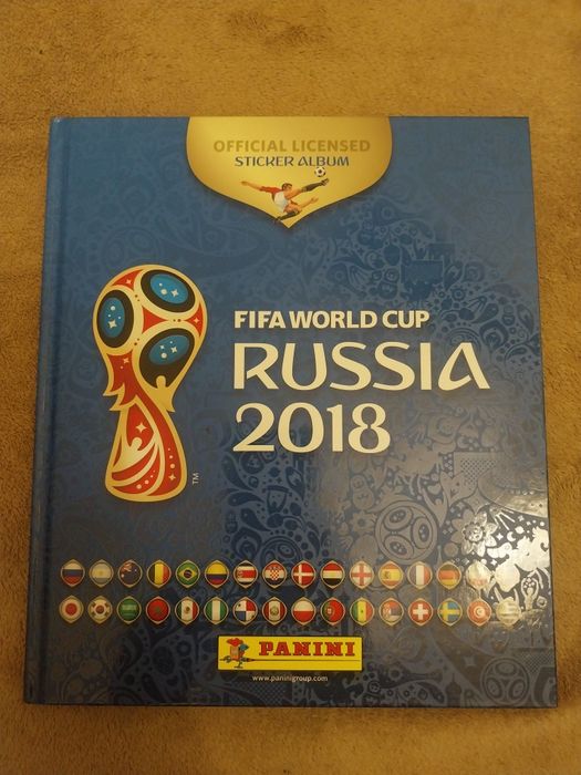 Album completo Russia 2018 Capa Dura