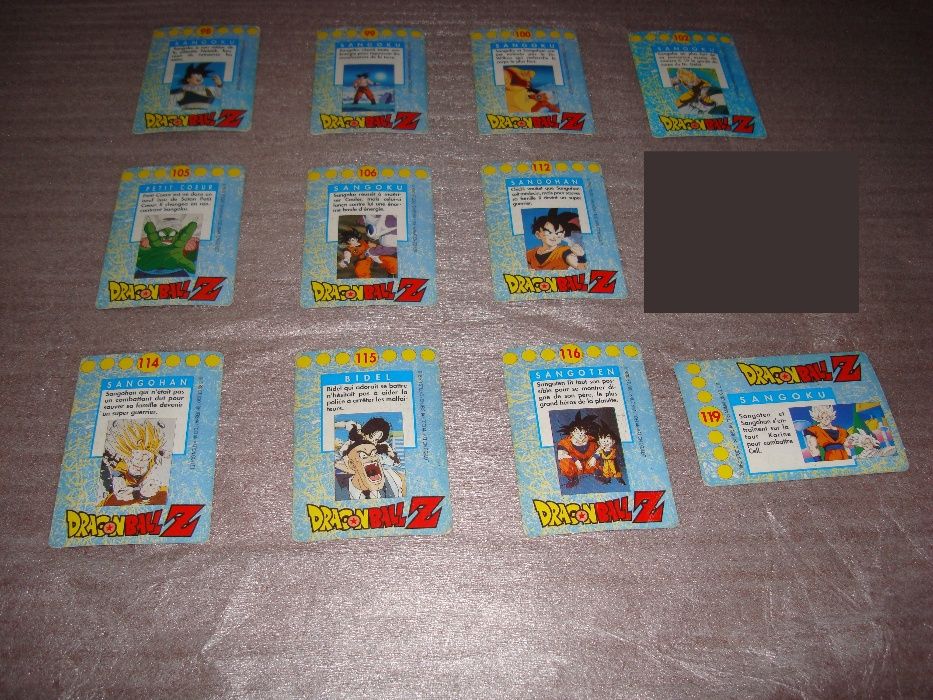 cartas dragon ball