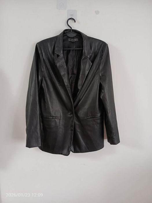 Marynarka z eko skóry M