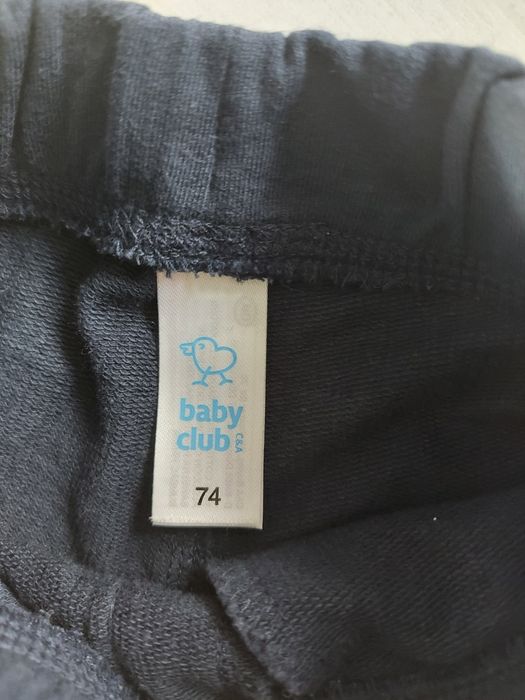 2 pary spodni dresowych C&A i F&F r.74