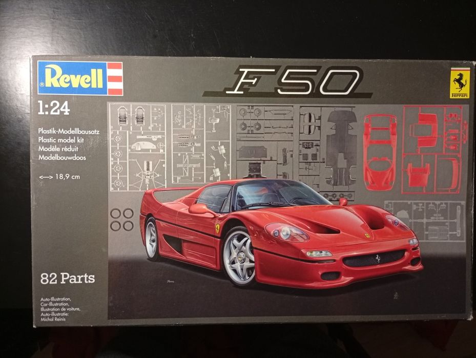 Model FERRARI F 50 - REVELL 1:24 - JAK NOWY! Unikat!!