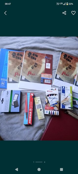 Artykuły biurowe i szkolne