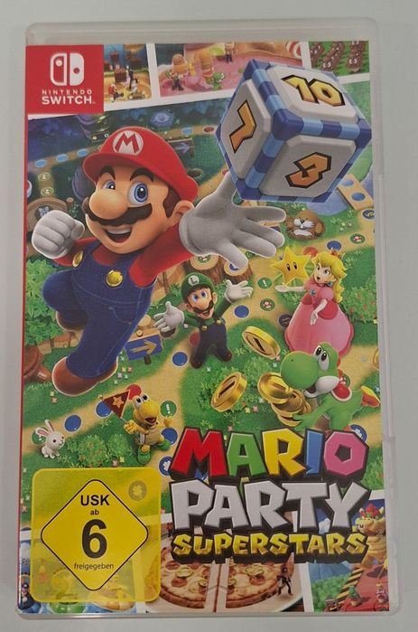 Pack de 3 Jogos Nintendo Switch - Mario Party Superstars, Luigi's Mansion 3, Mario + Rabbids