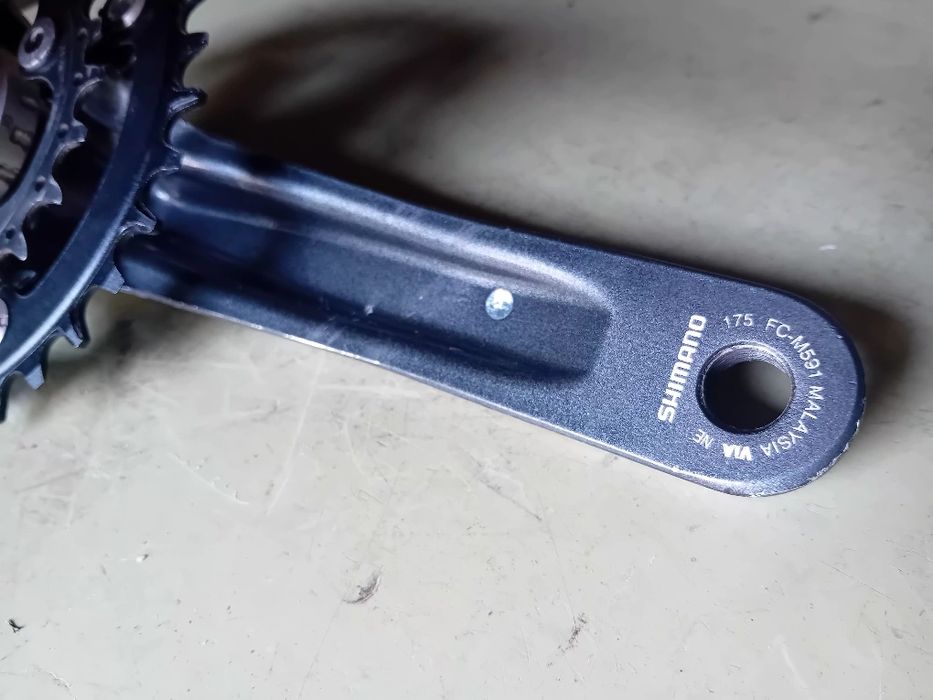 Pedaleira DEORE 2 pratos