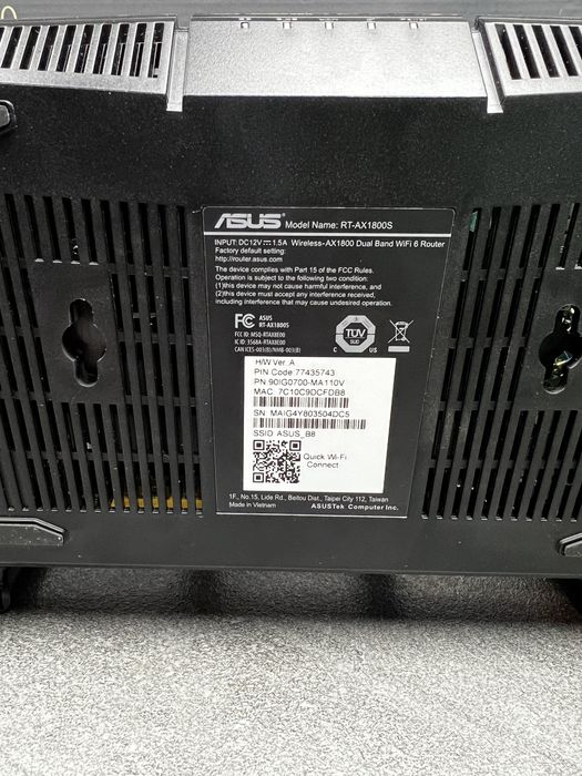 Роутер маршрутизатор  Asus AX1800 RT-AX1800S WIFI 6