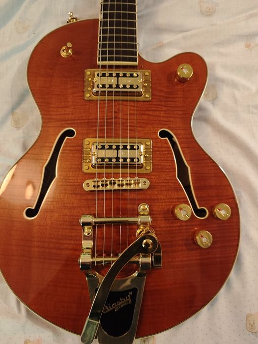 Gretsch Electromatic Broadkaster Flame Okoume 5655